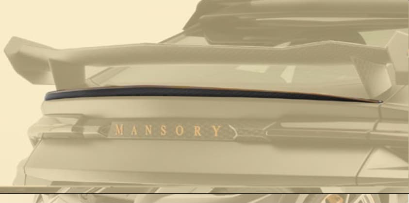 Eleron carbon Lamborghini Urus Mansory Venatus